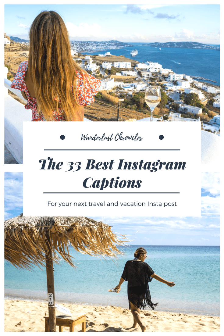 Good captions for Instagram for your next vacation