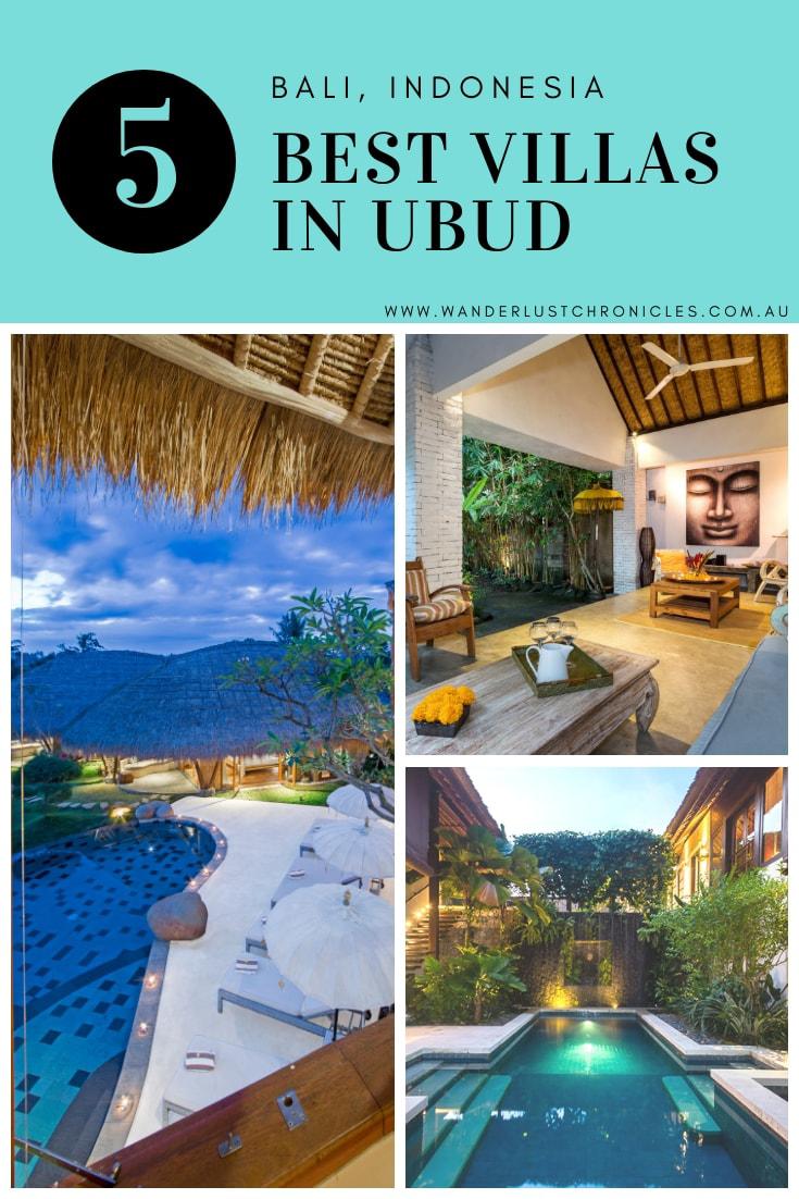 5 Best Villas in Ubud Bali Villa Finder